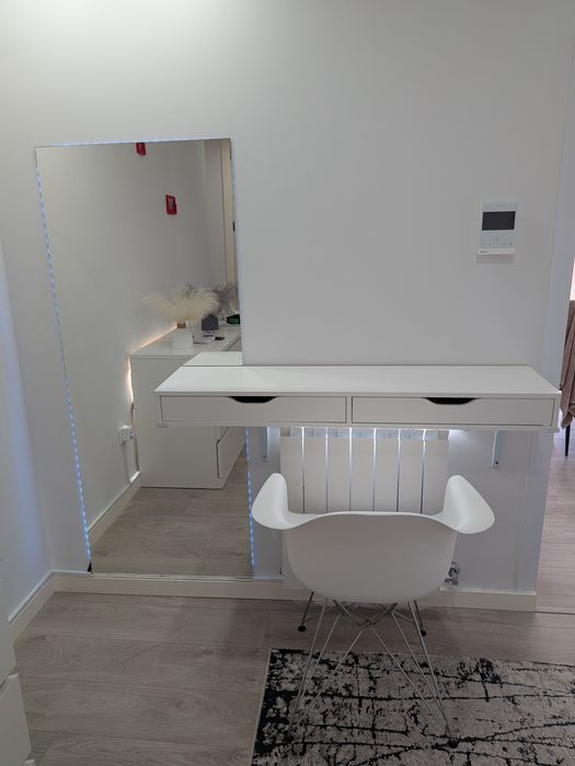 Espelho de parede 160x65cm com LED