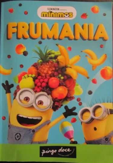 Caderneta FRUMANIA com os Minímos + 37 CROMOS