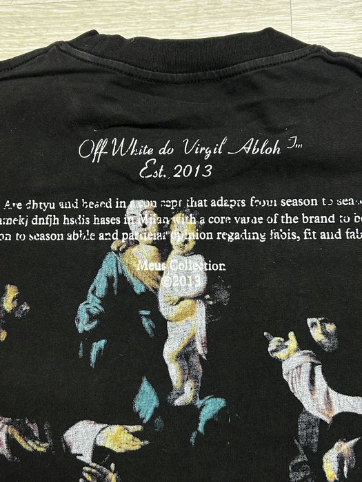 Футболка Off-White Caravaggio Meus Collection | футба Офф Вайт