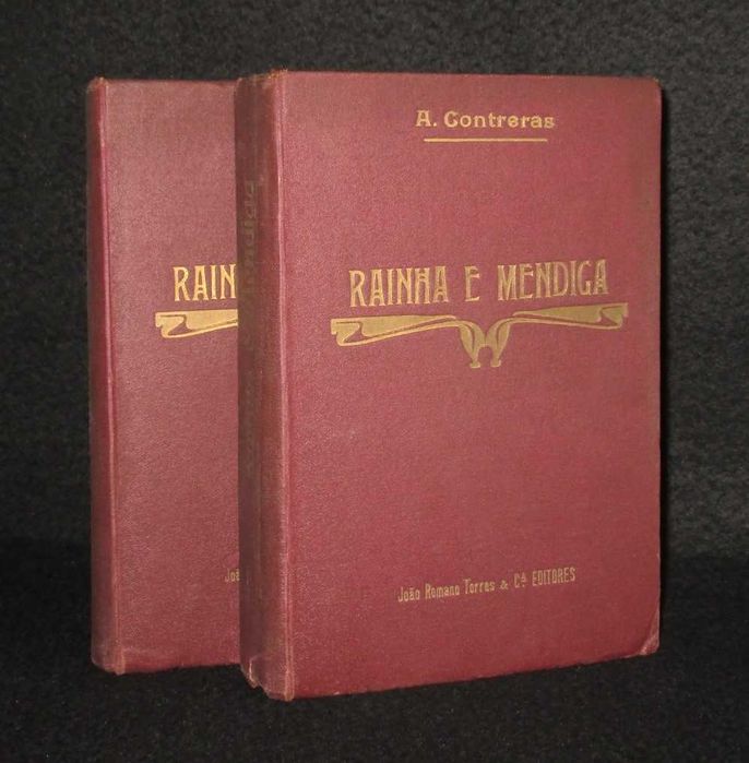 Livro Rainha e Mendiga Antonio Contreras 2 Volumes