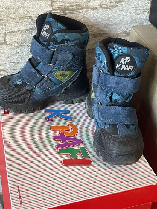 Теплые зимние сапожки,18 см стелька