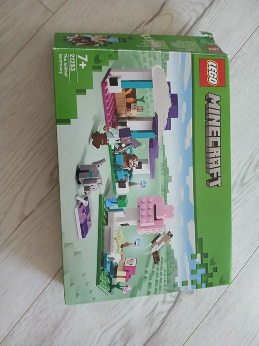 Lego minecraft rezerwat zwierząt