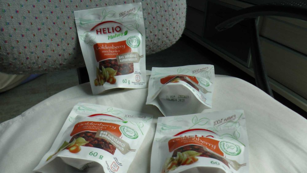 Miechunka Goldenberry Miechunka suszona Helio Natura 60g,