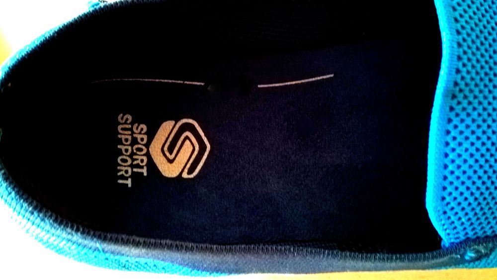 SWIMS mokasyny podeszwa BOOST niebieski lazur