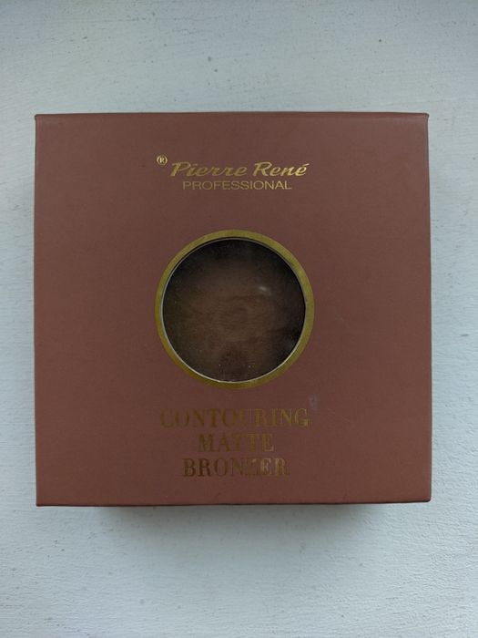 Pierre René contouring matte bronzer wypiekany puder brązujący