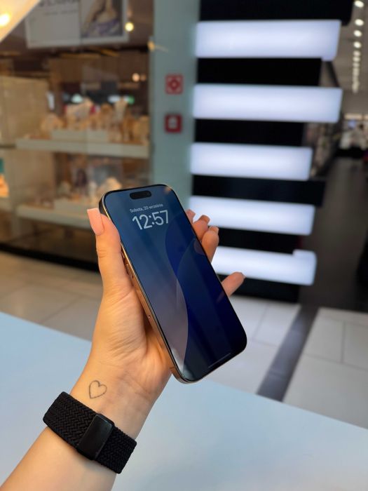 iPhone 16 Pro 128 GB Desert Titanium | 10 RAT 0% | Jak nowy, na wiosnę!
