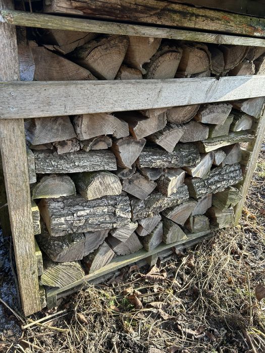 Drewno kominkowe opałowe dąb sezonowany