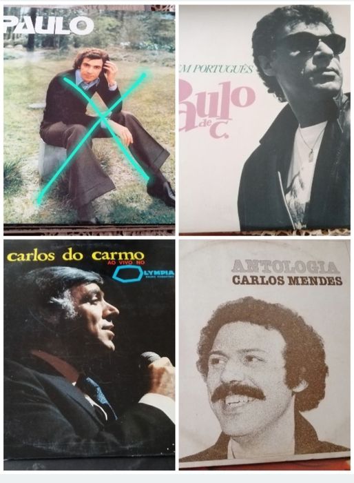 Various LPs: Paulo de Carvalho, etc.