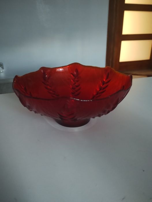 Piękna misa szklana