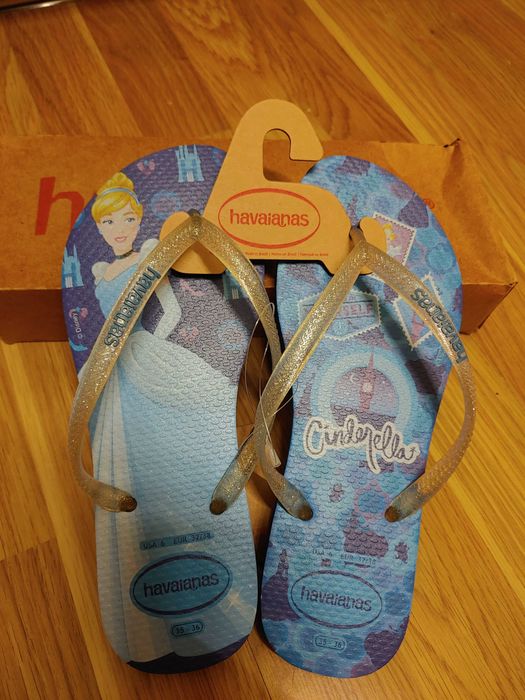 Nowe japonki Havaianas Kopciuszek