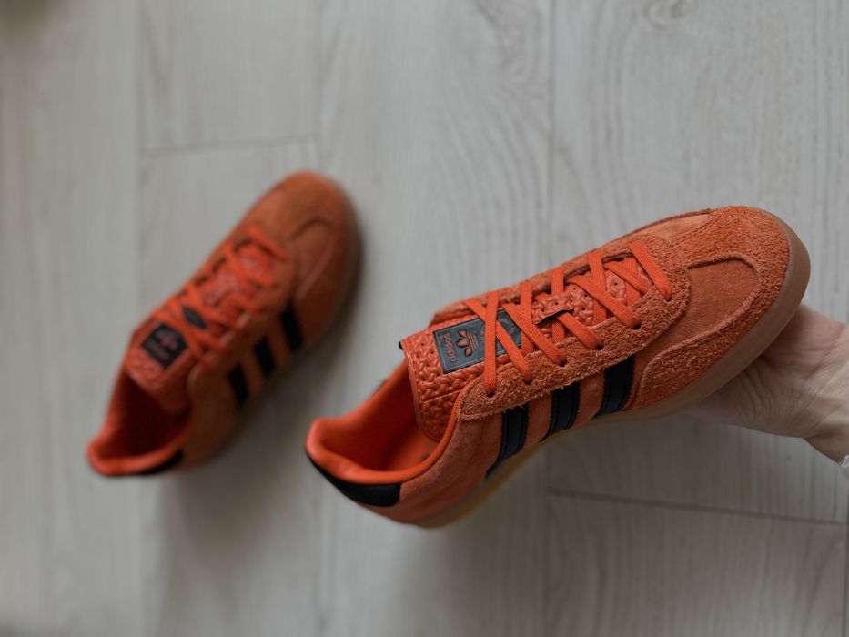 Кросівки Adidas Gazelle Indoor Shoes Orange JI3905