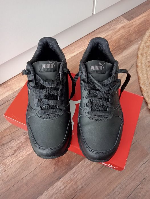 Czarne buty Puma St Runner V2 L Jr 36