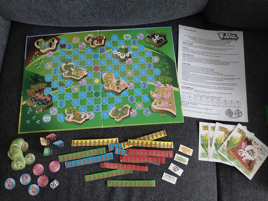 Mini Farma + Domowa Zagroda - 2 gry planszowe