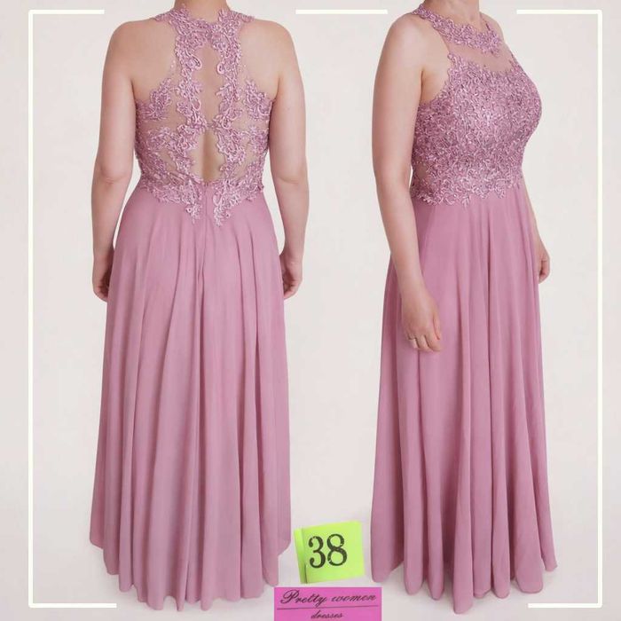 SUKIENKA na okazje, wesele rozmiar 38