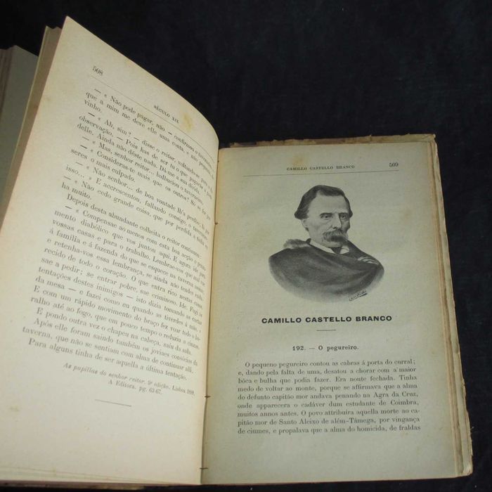 Livro Trechos Escolhidos de Autores Portugueses Bettencourt 1907