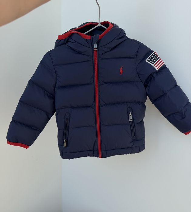 Оригінальна куртка Ralph Lauren 12M (74-80 см) дитяча куртка Polo