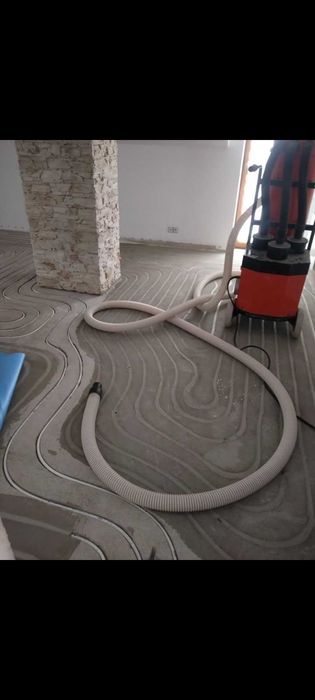 Frezowanie wylewek pod ogrzewanie podłogowe