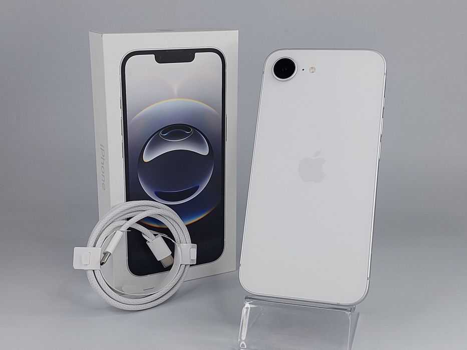 iPhone 16e 8 GB / 128 GB 5G biały - Jak Nowy - Bateria 92%