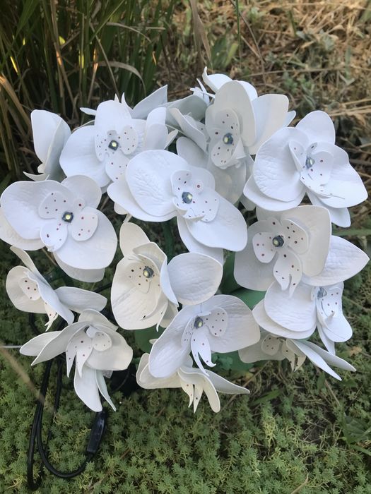 Настольный светильник орхидея. Ручная работа