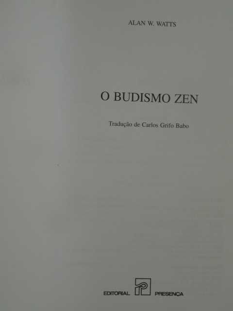 O Budismo Zen de Alan Watts