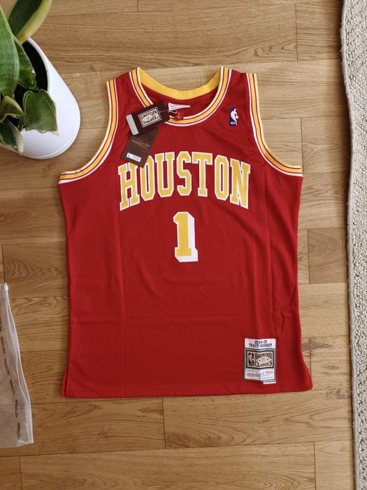 Koszulka Mitchell & Ness Tracy McGrady Houston Rockets L czerwona jersey swingman nowa z torbą