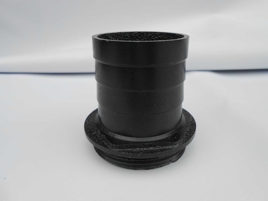 Króciec na wąż do pompy 2 " - 2" nowy, metalowy