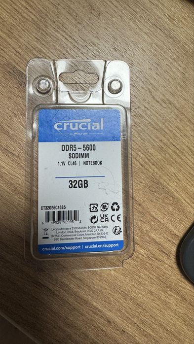 Нотбук память DDR5 5600