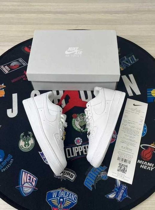 Nike Air Force 1 One All White 41