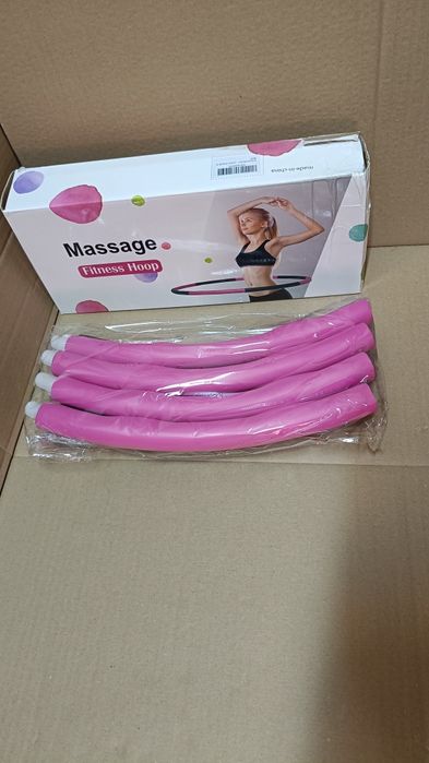 Hula hop z wypustkami do ćwiczeń fitness