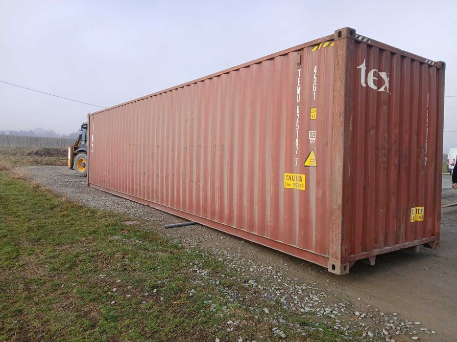 Kontener Morski 40 HC  Transport Dostawa Szczelny