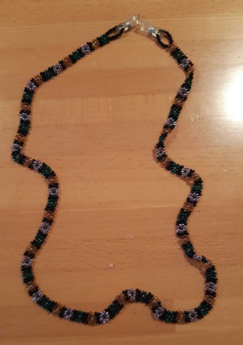 Colar de mini-missangas 2ª metade do século XX