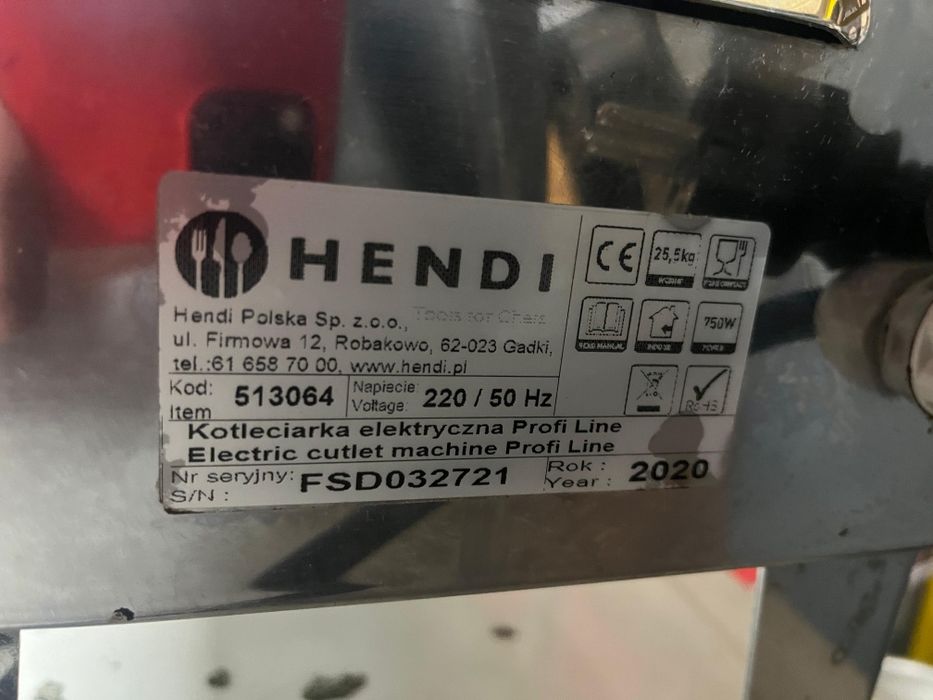 Kotleciara elektryczna steker hendi