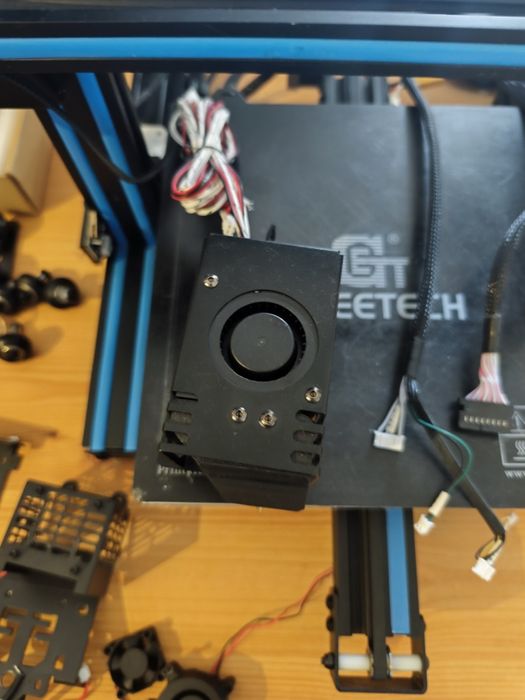 Geeetech A10M Dual Extruder + GRANDE LOTE DE PEÇAS EXTRA