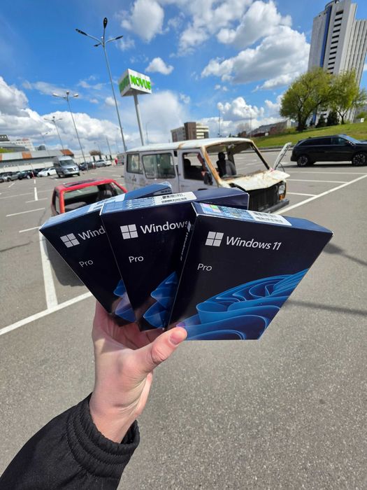 Windows 11 Pro  • HAV-00195  • USB Box UA / Коробка / Віндовс 11 Про Повна версія / Лицензия / Ключ / Флешка Виндовс 11 Про Боксова Лицензия Виндовс