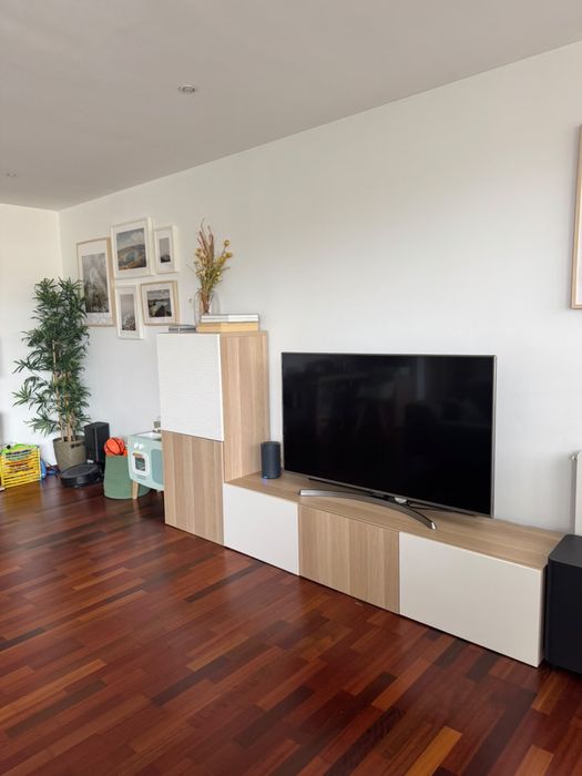 Conjunto IKEA BESTA - Movel TV+Estante
