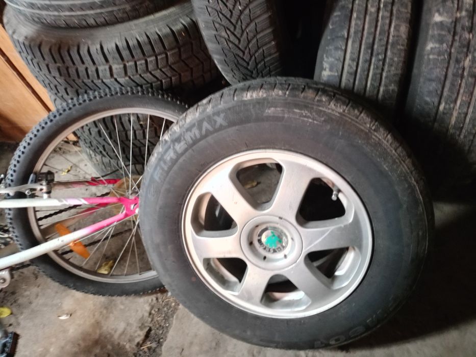 Комплект коліс шкода гольф 4 зима літо