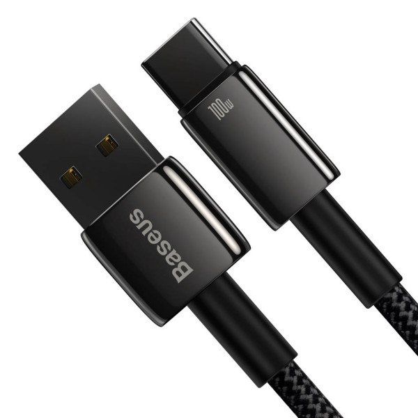 Кабель з чіпом Baseus 100W USB to Type-C 100см Швидка Зарядка USB-C