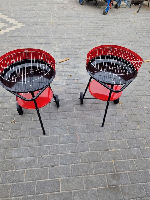 GRILL WĘGLOWY okrągły Ruchomy śr. 44 cm