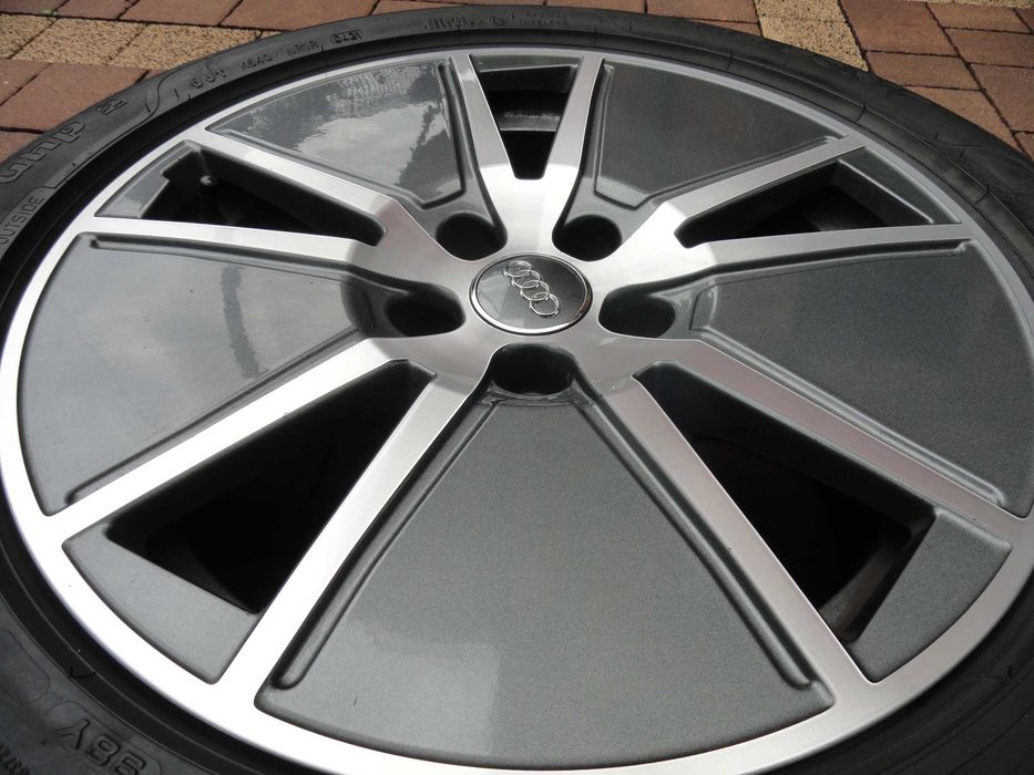 Felgi Aluminiowe 17 5x112 Audi Orginał JAK NOWE