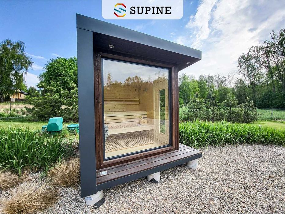 Wynajem długoterminowy sauny ogrodowej Supine