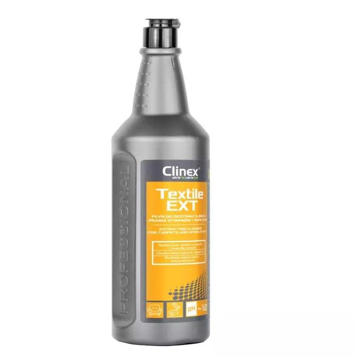 Clinex textile ext 1l do prania dywanów tapicerki
