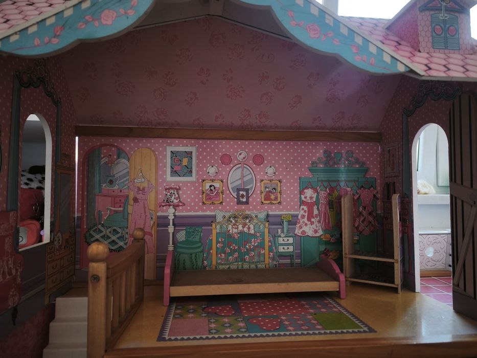 Duży domek dla lalek 80x20x40