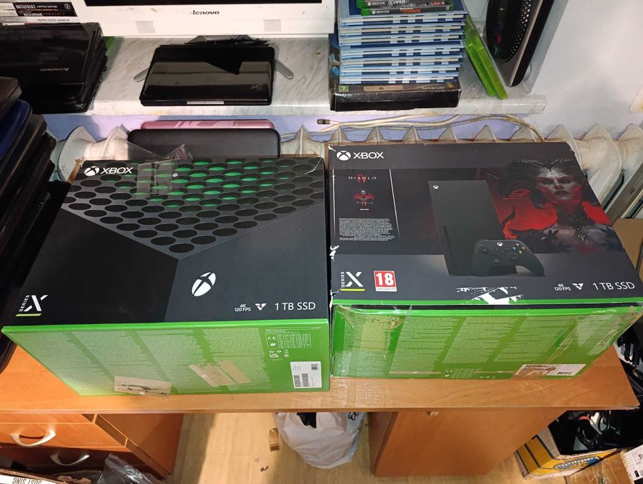 Kolekcja kartonów do konsoli Xbox Series S, Xbox Series X
