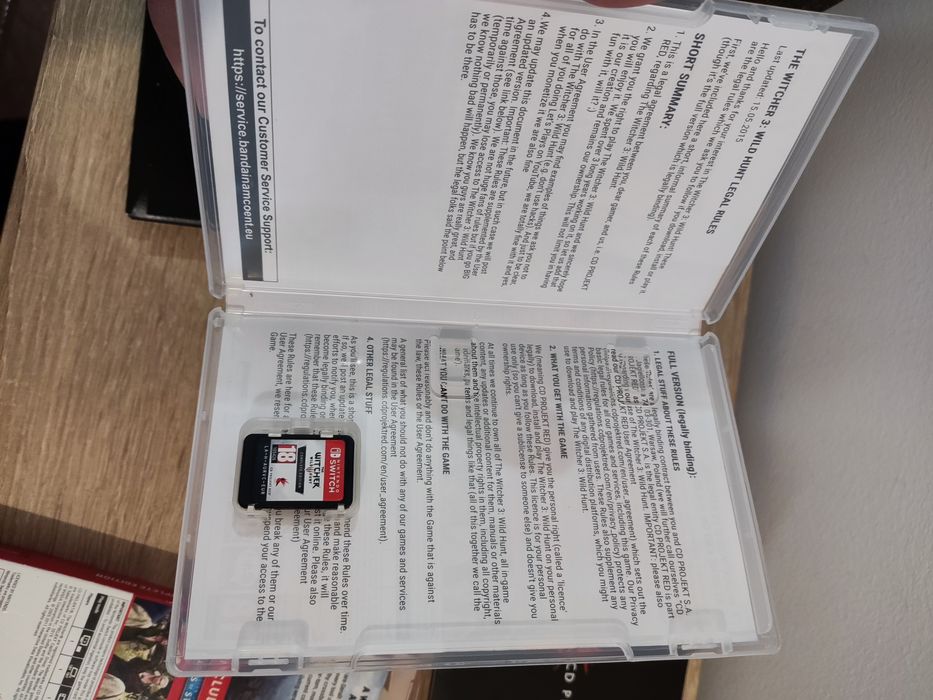 The Witcher wild hunt edição completa nintendo switch