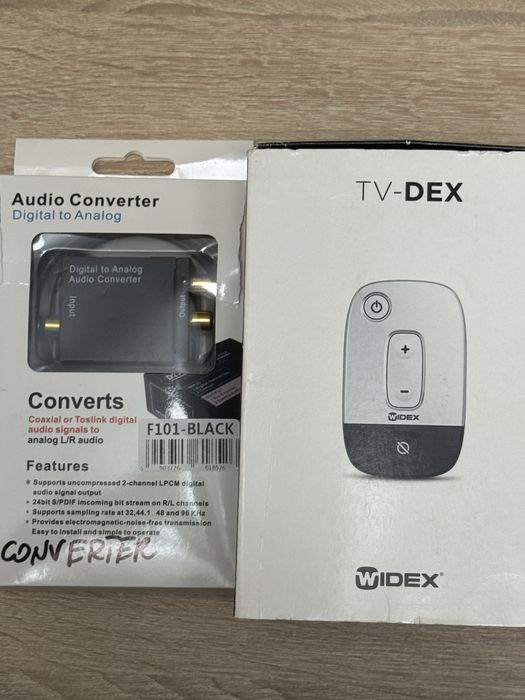 TV-Dex Widex + konwerter