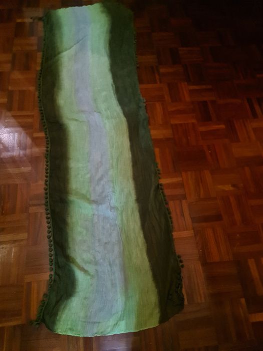 Écharp em tons de verde