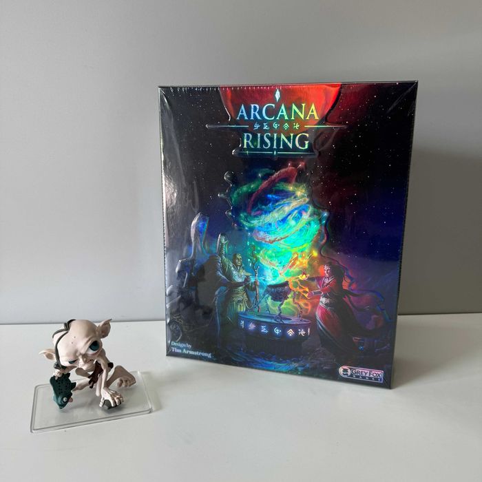 gra planszowa Arcana Rising Deluxe (Archmage Pledge) Kickstarter ENG