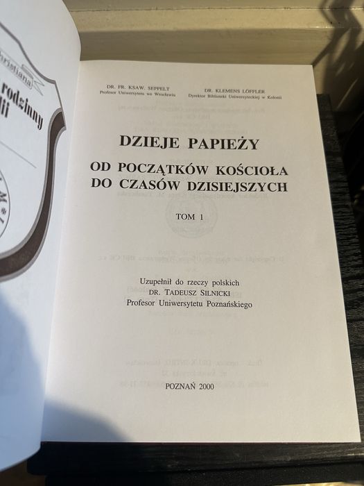 Dzieje papieży 6 tomów