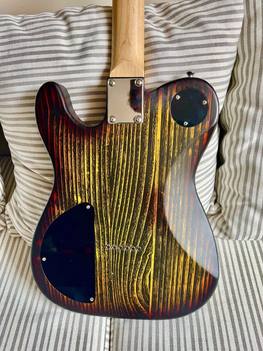Jak nowa! Gitara Harley Benton Deluxe TE90 FLT Blast