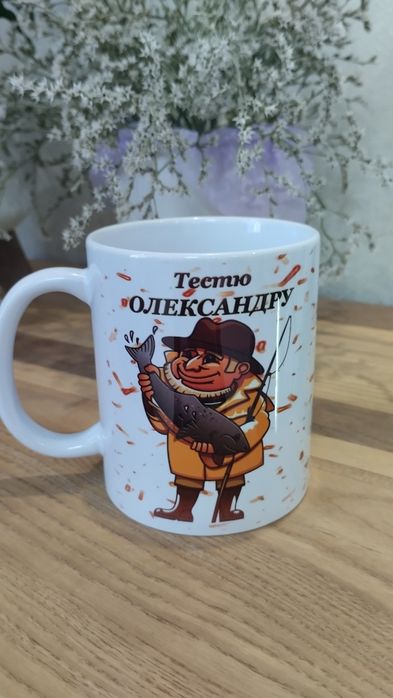 Фото та друк на чашках кружках горнятко